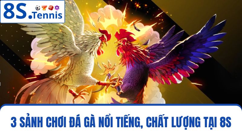 3 sảnh chơi đá gà 8S