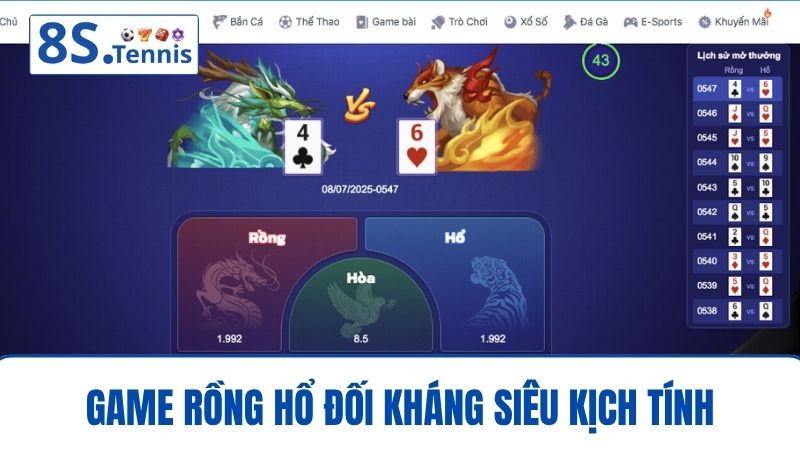 8S game rồng hổ