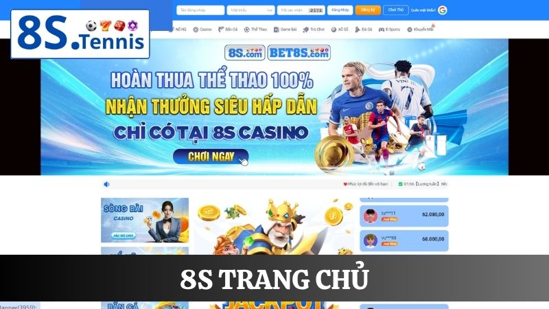 8S trang chủ