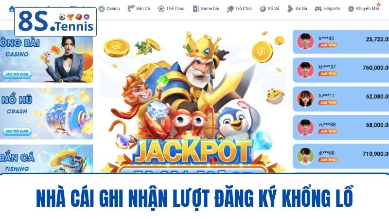 đăng ký Nhà cái 8S